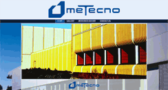 Desktop Screenshot of metecno.com