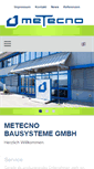 Mobile Screenshot of metecno.de